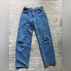 Abercrombie & Fitch Classic Blue Straight Leg Jeans